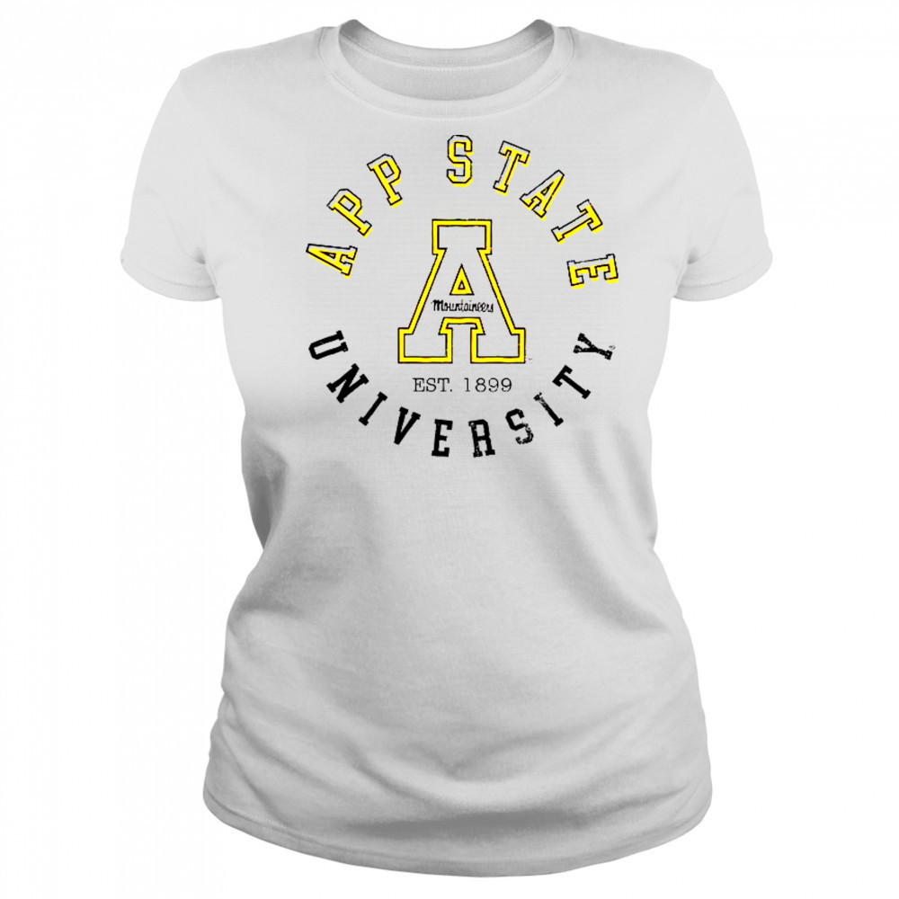 Appalachian State Mountaineers Circle Vintage T-Shirt Women's T-shirt