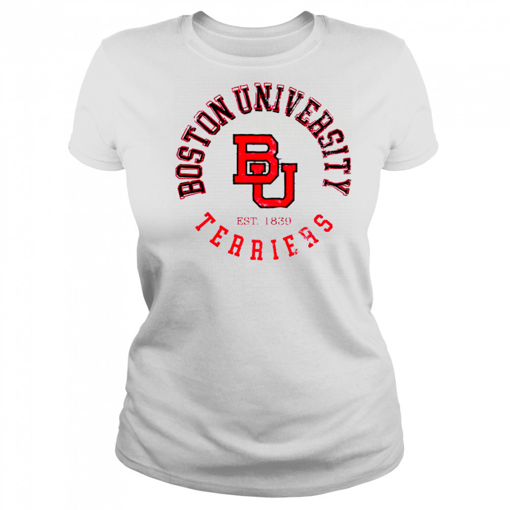 Boston Terriers Circle Vintage T-Shirt Women's T-shirt