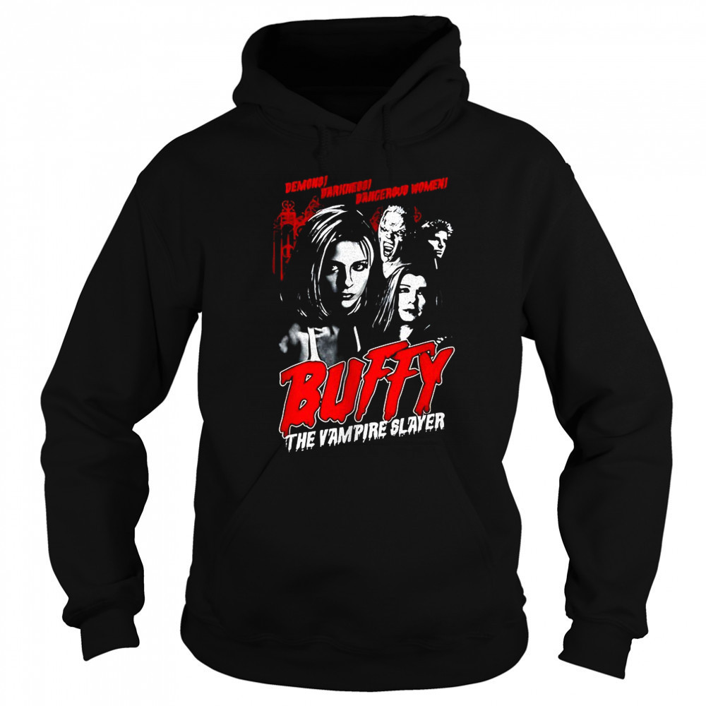 Buffy the vampire slayer horror poster tv show shirt Sweatshirt