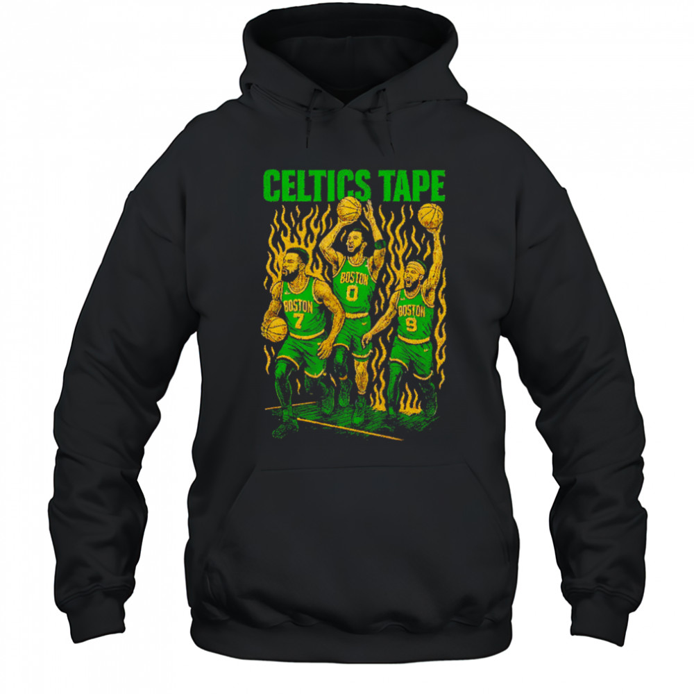 Celtics Tape Legacy heat shirt Hoodie