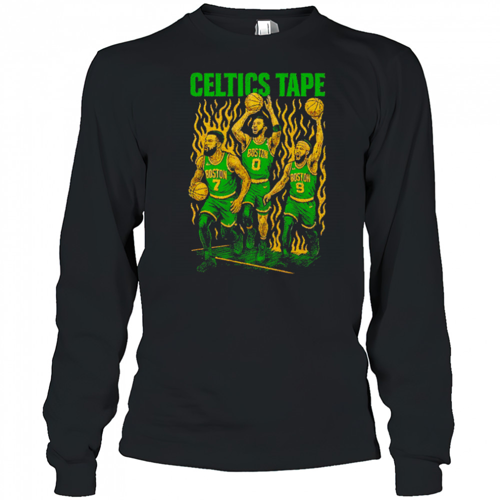 Celtics Tape Legacy heat shirt Long Sleeved