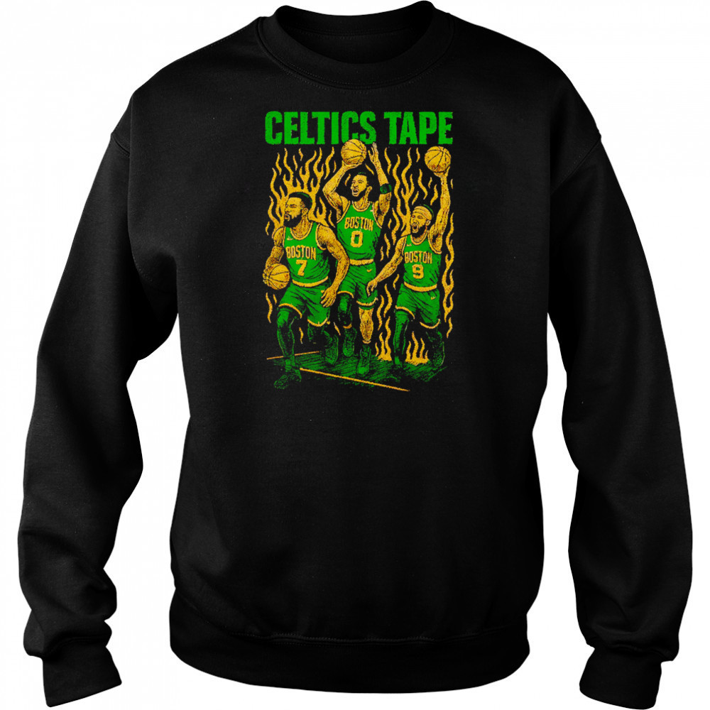 Celtics Tape Legacy heat shirt Hoodie