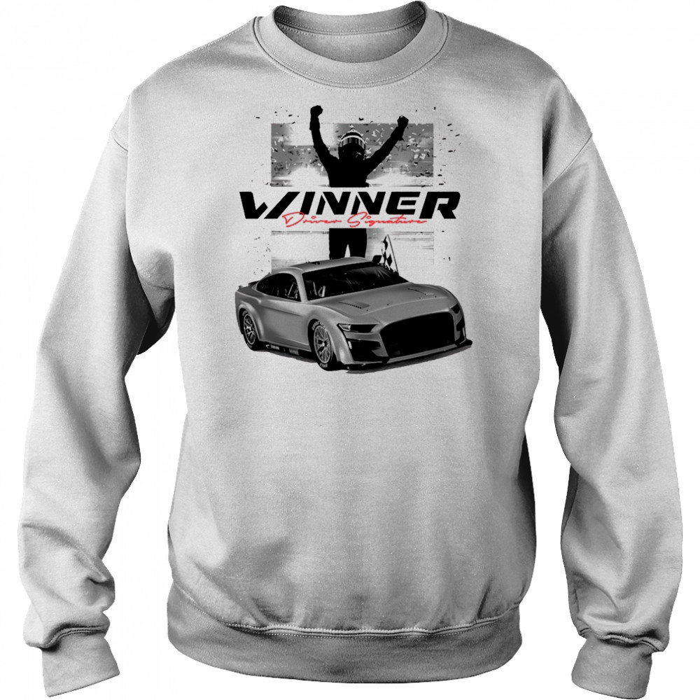 Checkered Flag Sports Kyle Larson Heather 2025 AdventHealth 400 Race Winner Drive Signature t-shirt Hoodie