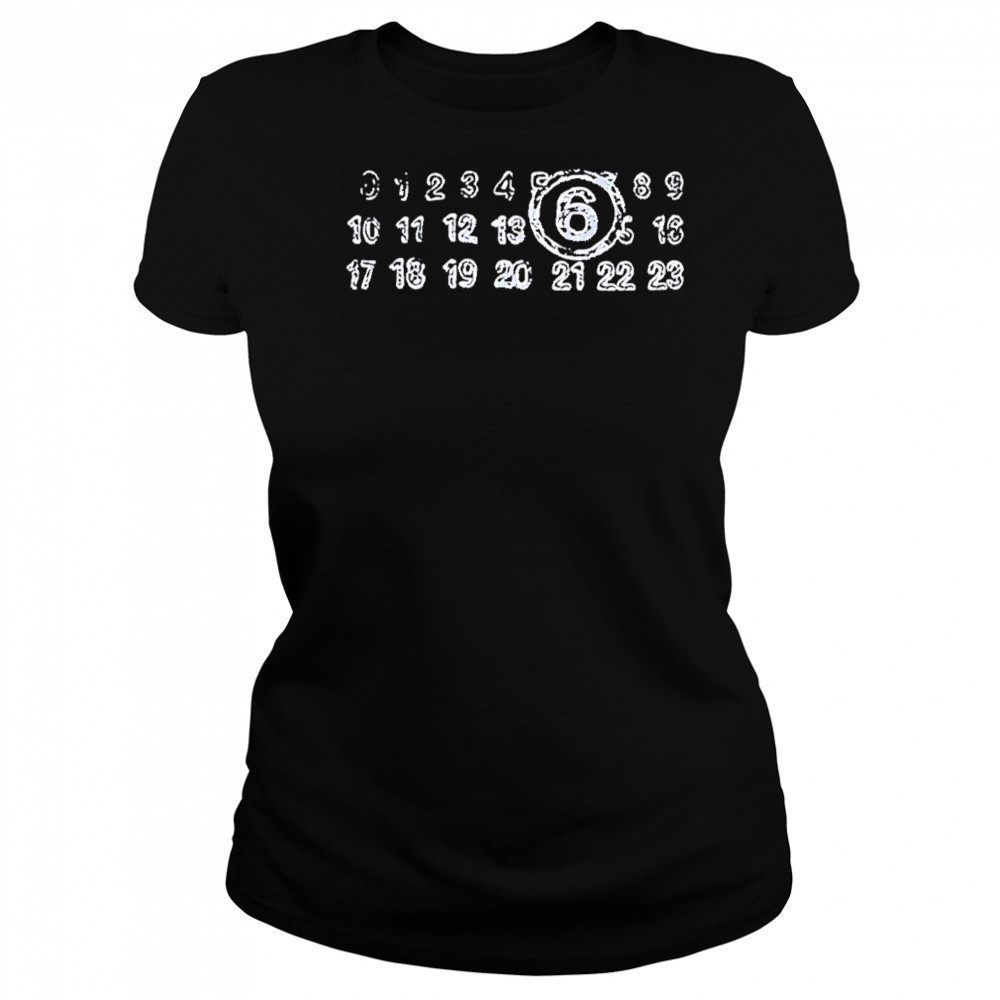 Classic 6th Calendar shirt Women's T-shirt