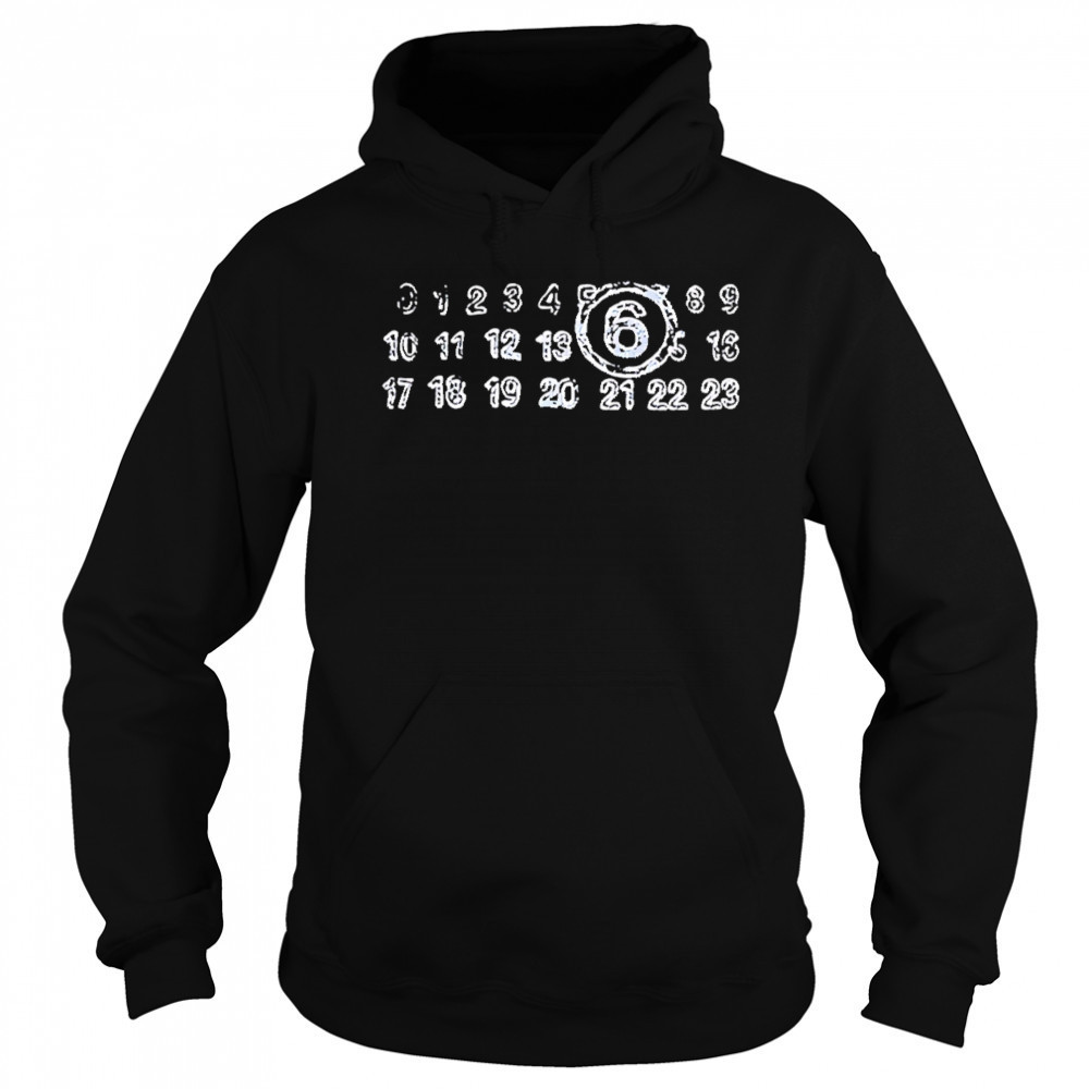 Classic 6th Calendar shirt Sweatshirt