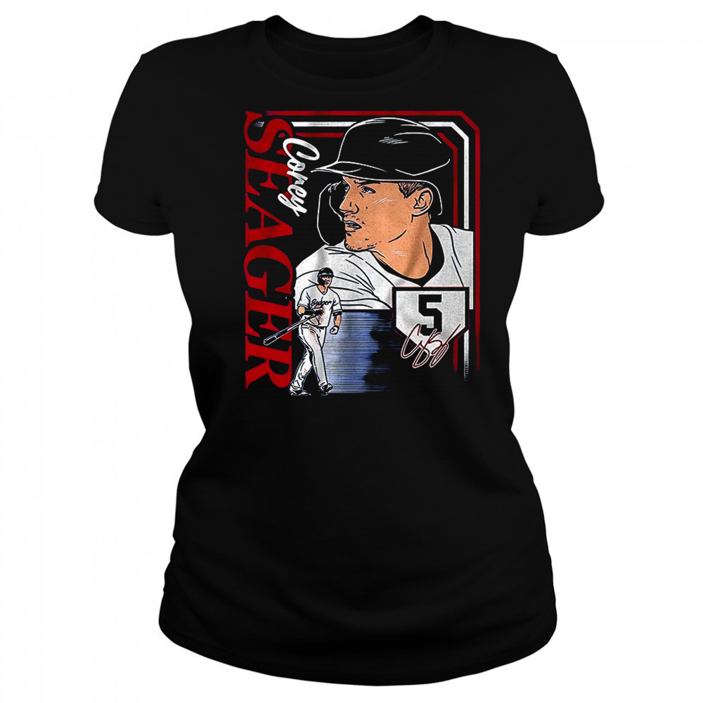 Corey Seager Texas Rangers MLB collage frame graphic shirt Women's T-shirt
