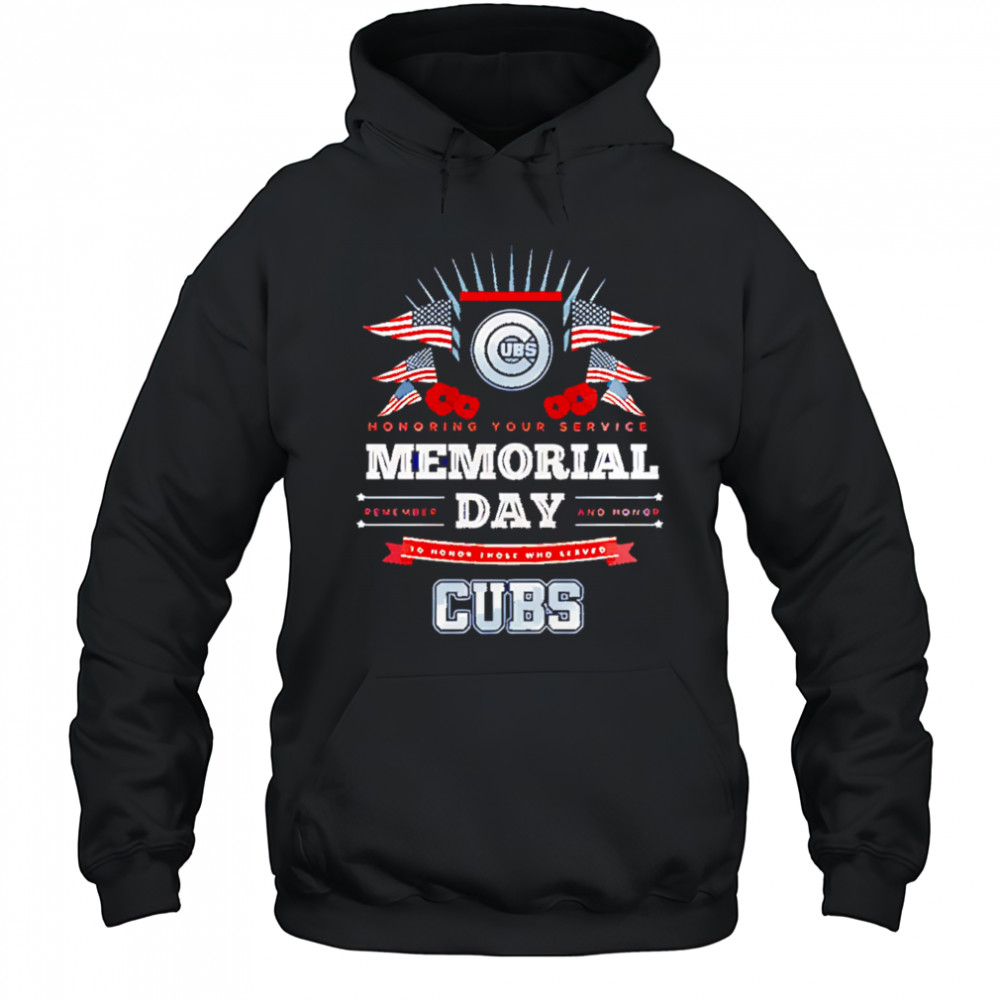 Cubs Memorial Day 2025 shirt Hoodie
