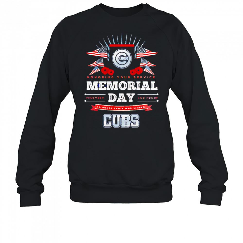 Cubs Memorial Day 2025 shirt Sweatshirt