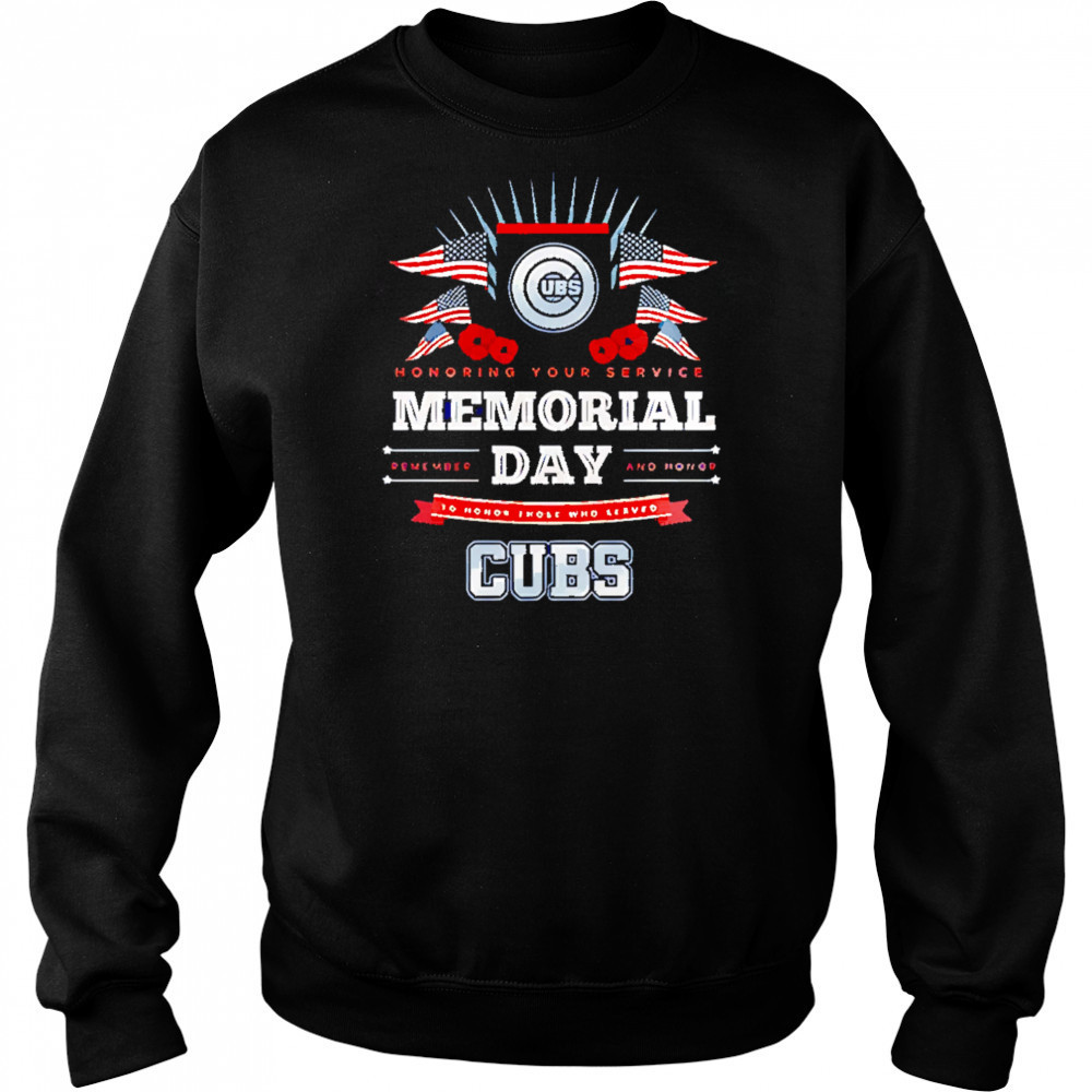 Cubs Memorial Day 2025 shirt Hoodie