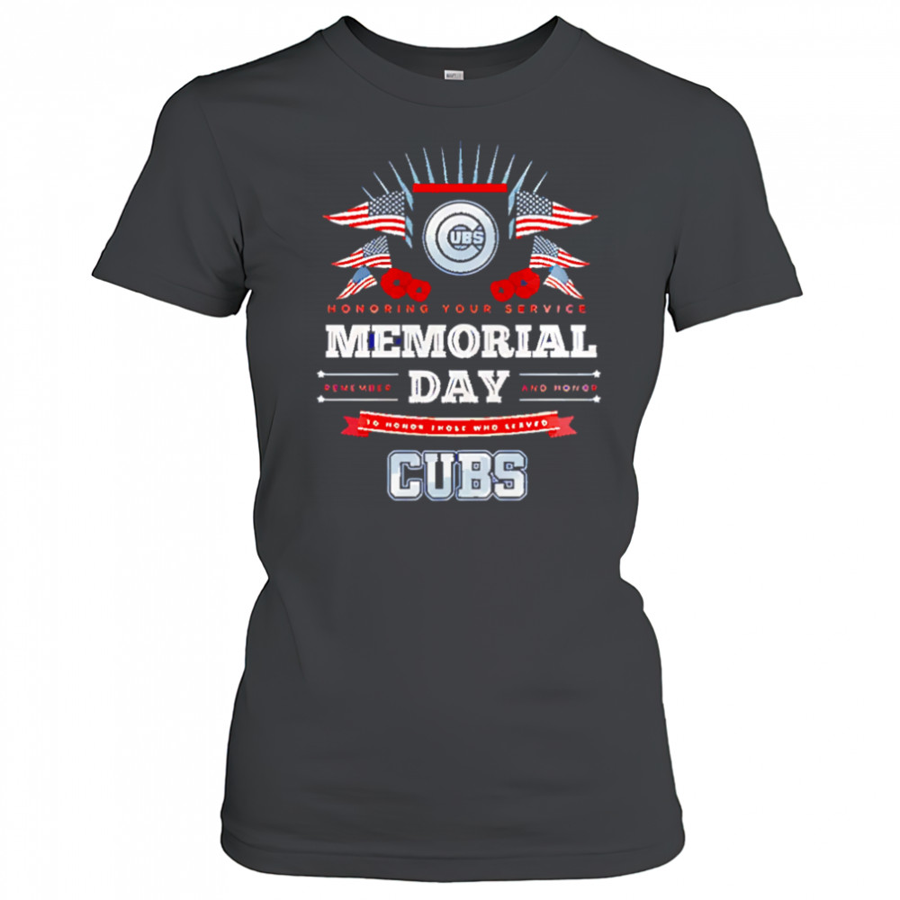 Cubs Memorial Day 2025 shirt Women's T-shirt