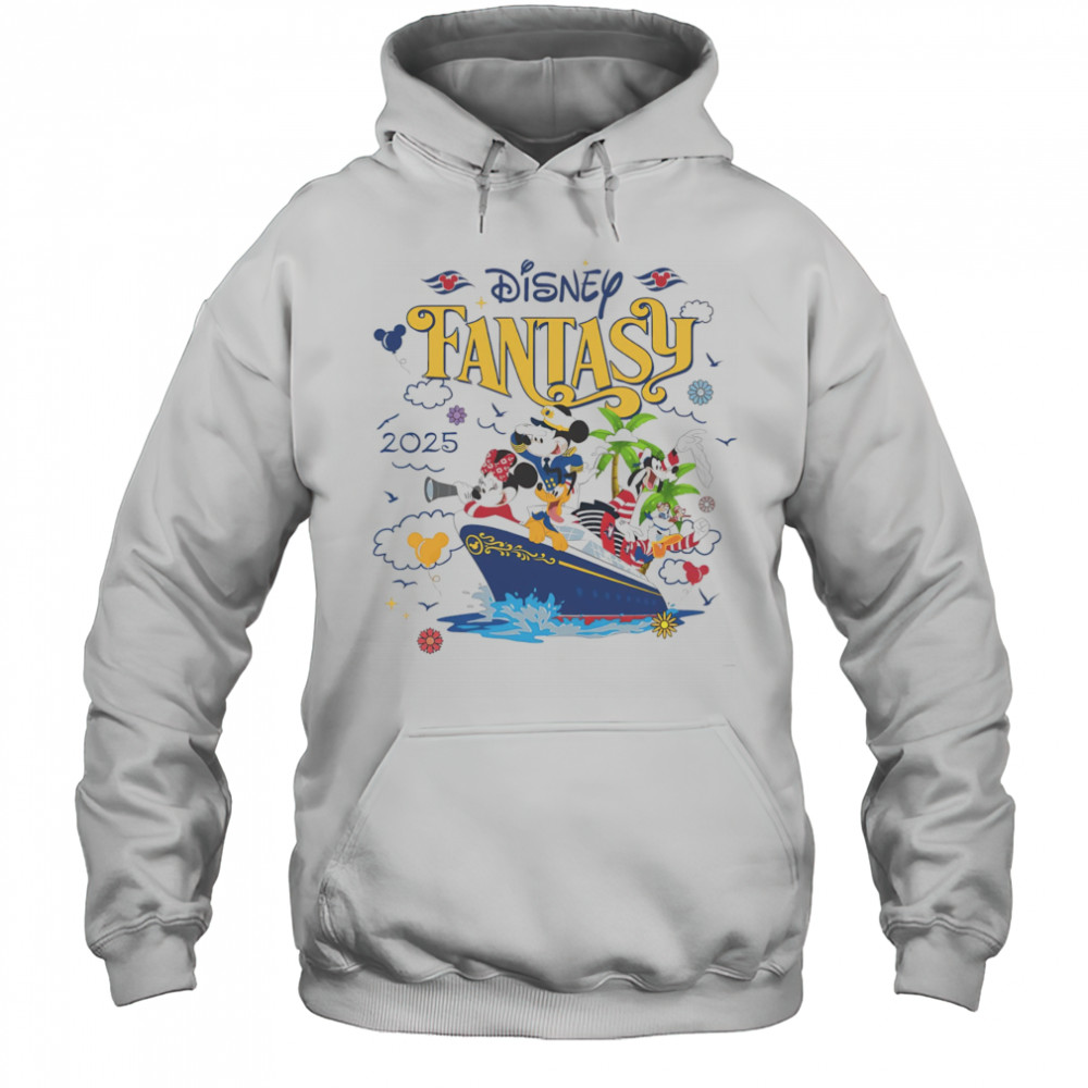 Disney Fantasy Cruise 2025 shirt Hoodie