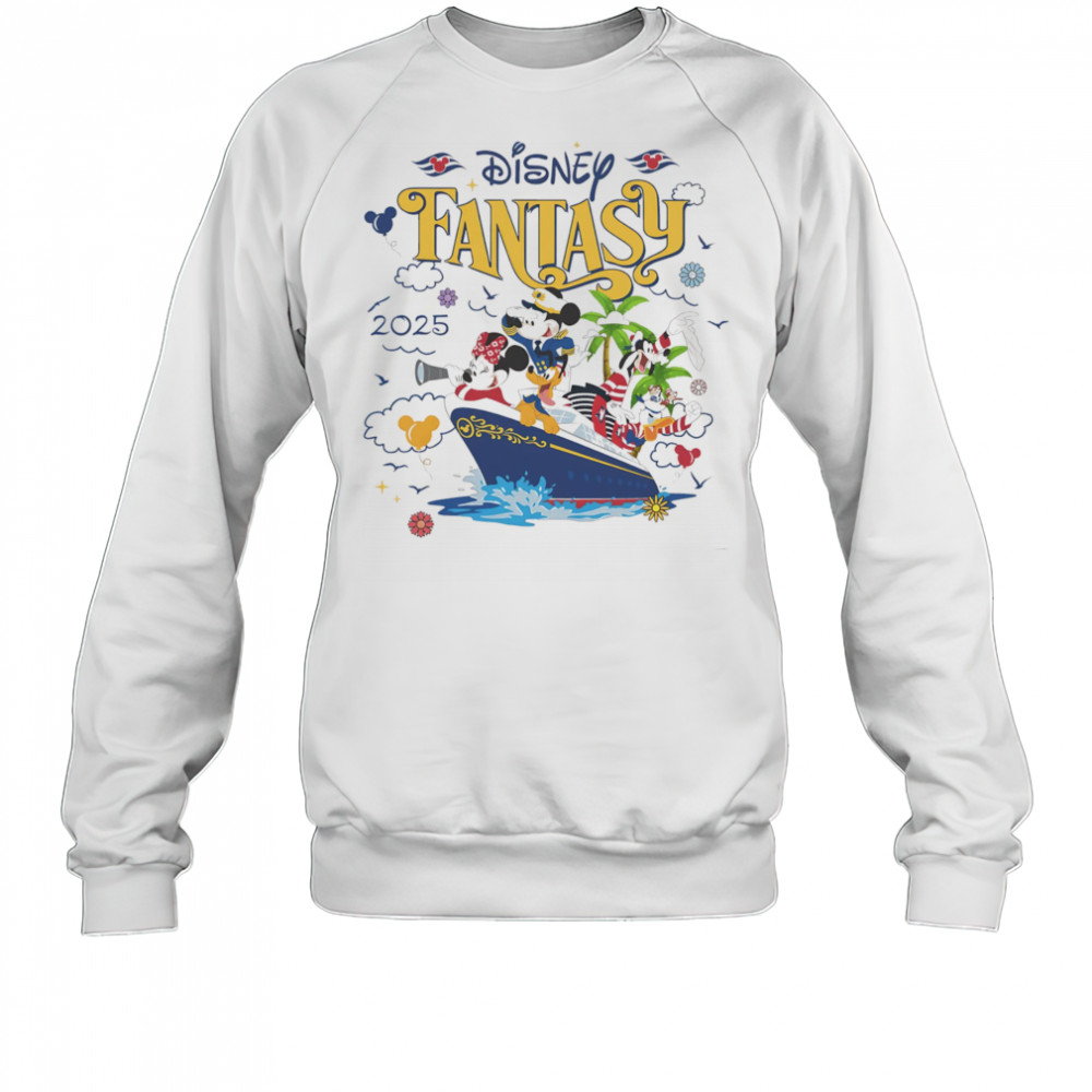 Disney Fantasy Cruise 2025 shirt Sweatshirt