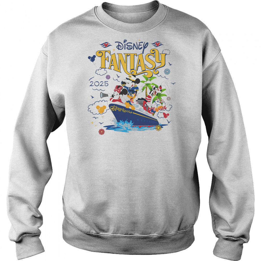 Disney Fantasy Cruise 2025 shirt Hoodie
