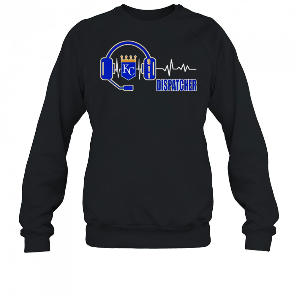 Dispatcher heartbeat Kansas City Royals shirt Sweatshirt