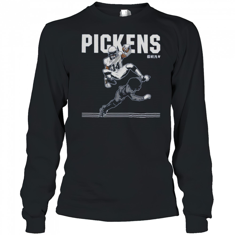 George Pickens Dallas Hurdle T Shirt Long Sleeved