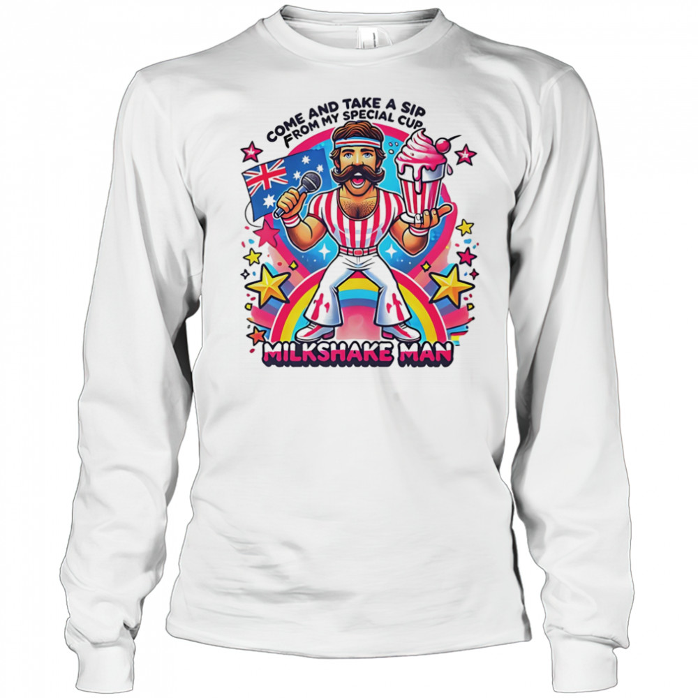 Go-Jo Milkshake Man shirt Long Sleeved
