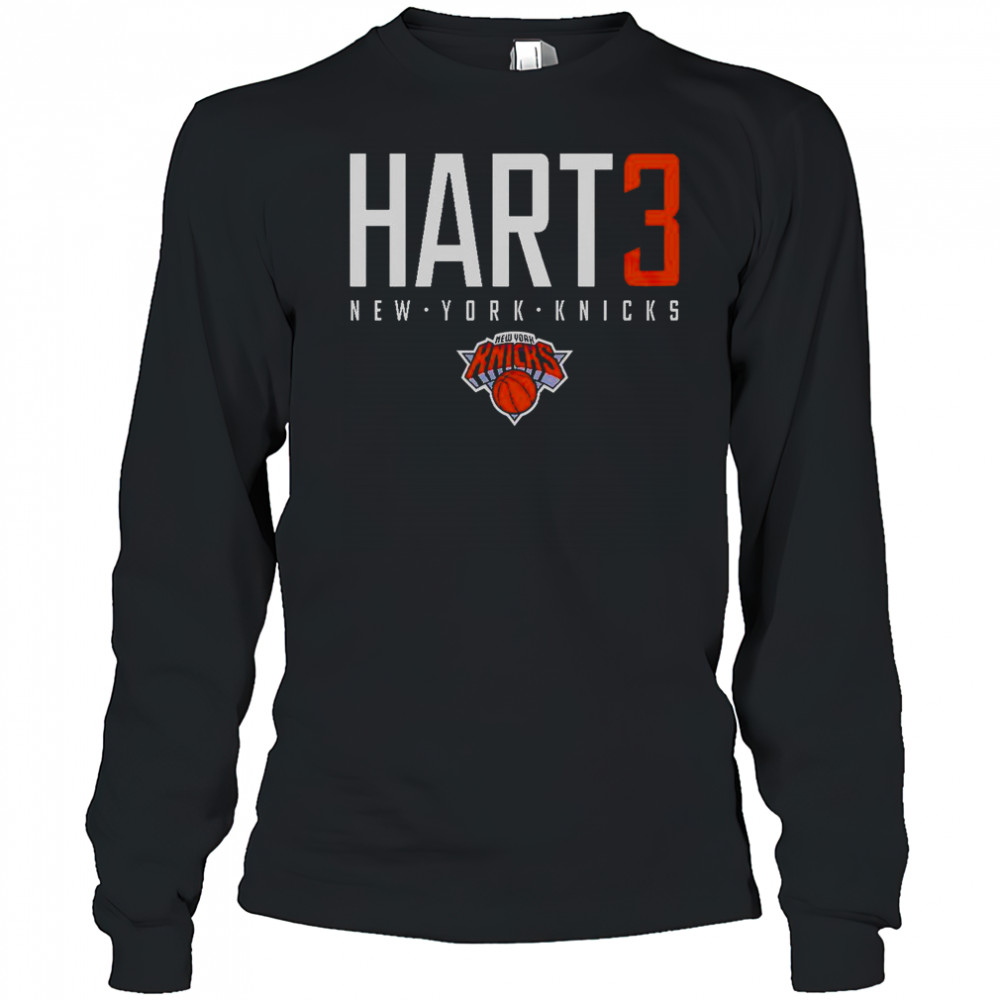 Hart3 New York Knicks Basketball NBA Playoffs 2025 T-Shirt Long Sleeved