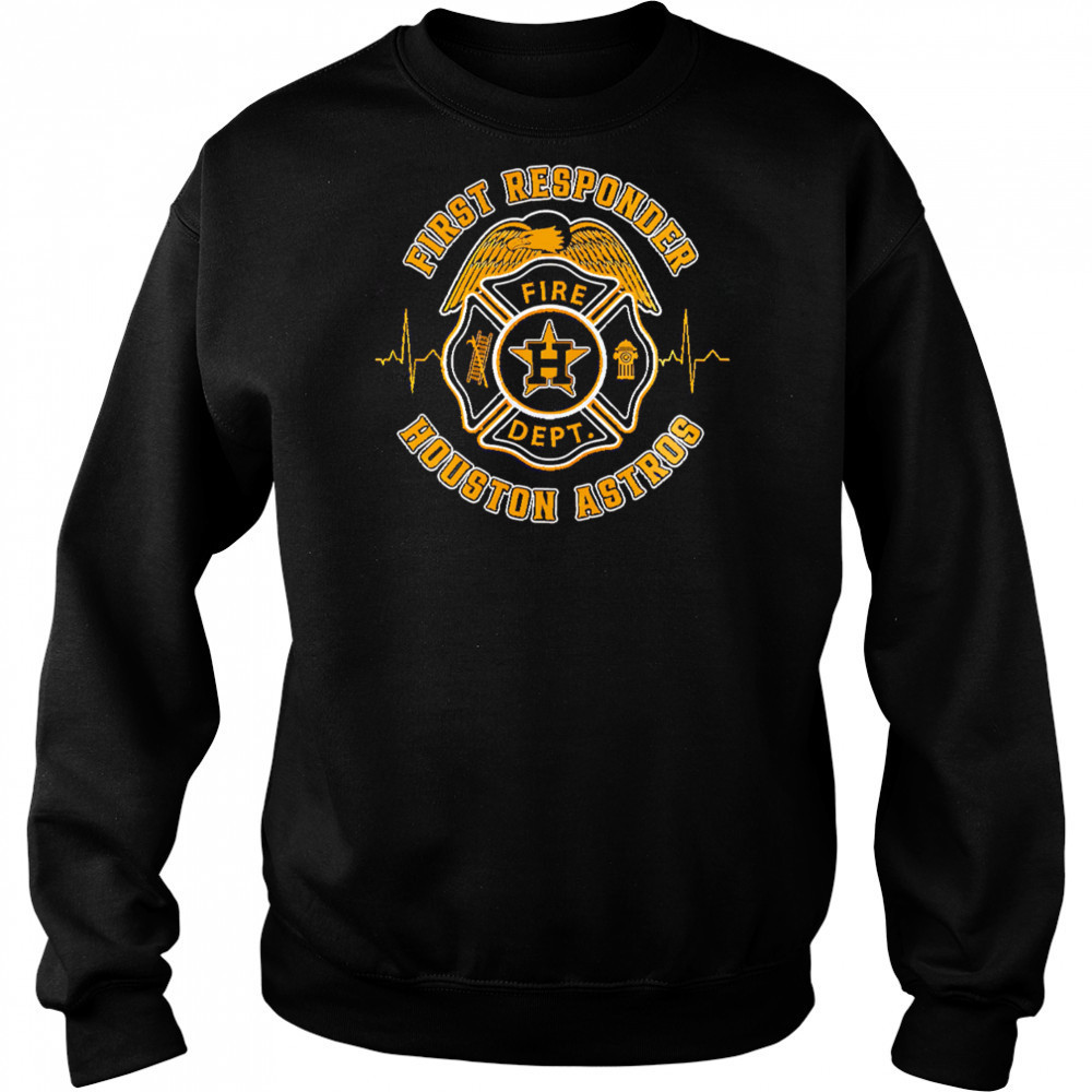 Houston Astros MLB x First Responders Night Baseball shirt Hoodie
