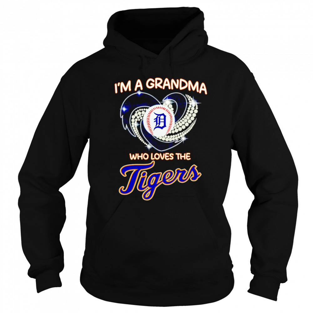I’m a grandma who loves the Detroit Tigers diamond shirt Sweatshirt