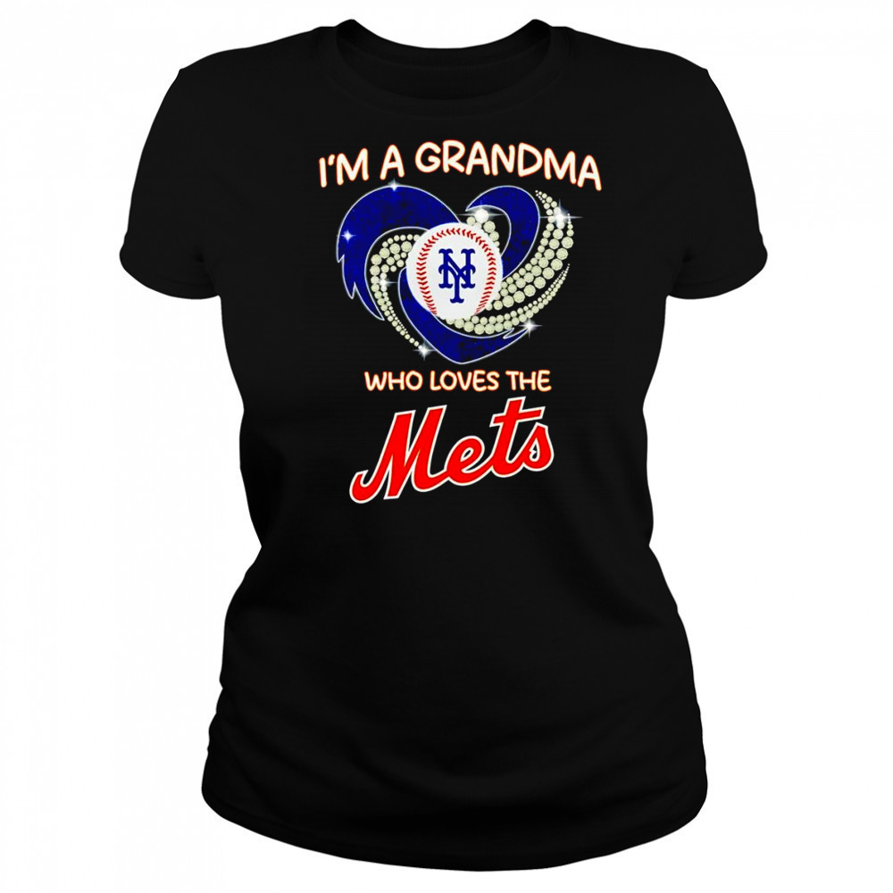 I’m a grandma who loves the New York Mets diamond shirt Women's T-shirt