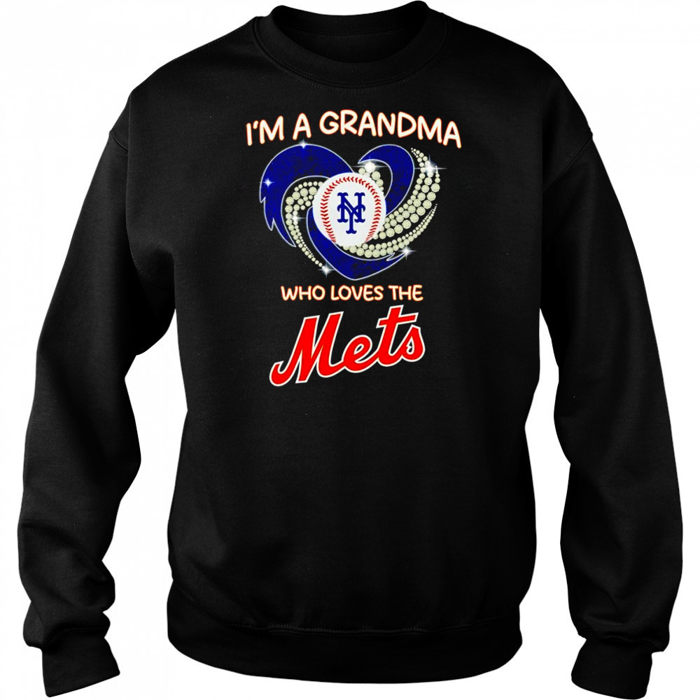 I’m a grandma who loves the New York Mets diamond shirt Hoodie