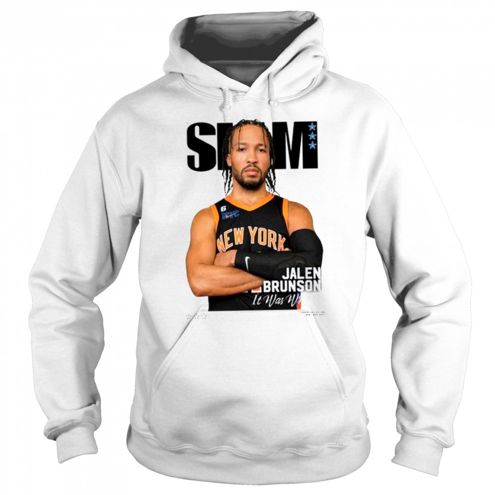 Jalen Brunson New York Knicks SLAM Cover T Shirt Sweatshirt