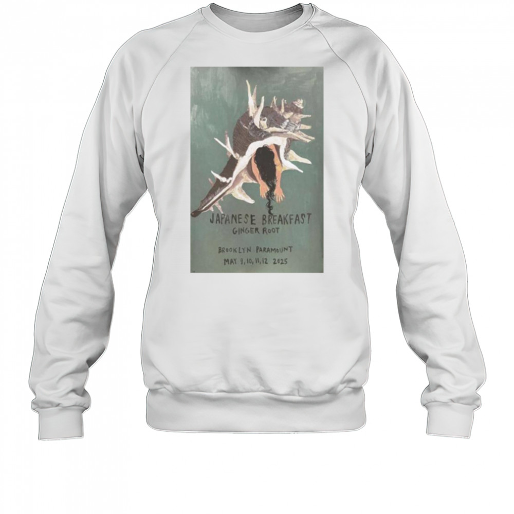 Japanese Breakfast Ginger Root May 12 2025 Brooklyn NY T shirts Sweatshirt