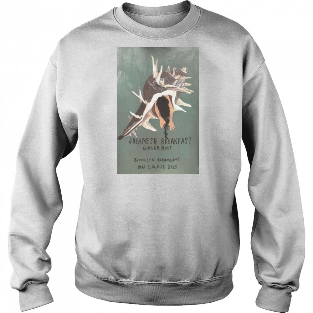 Japanese Breakfast Ginger Root May 12 2025 Brooklyn NY T shirts Hoodie