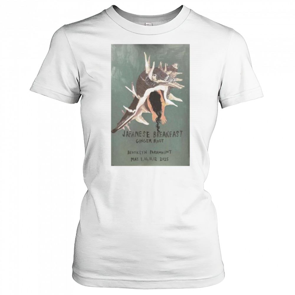 Japanese Breakfast Ginger Root May 12 2025 Brooklyn NY T shirts Women's T-shirt