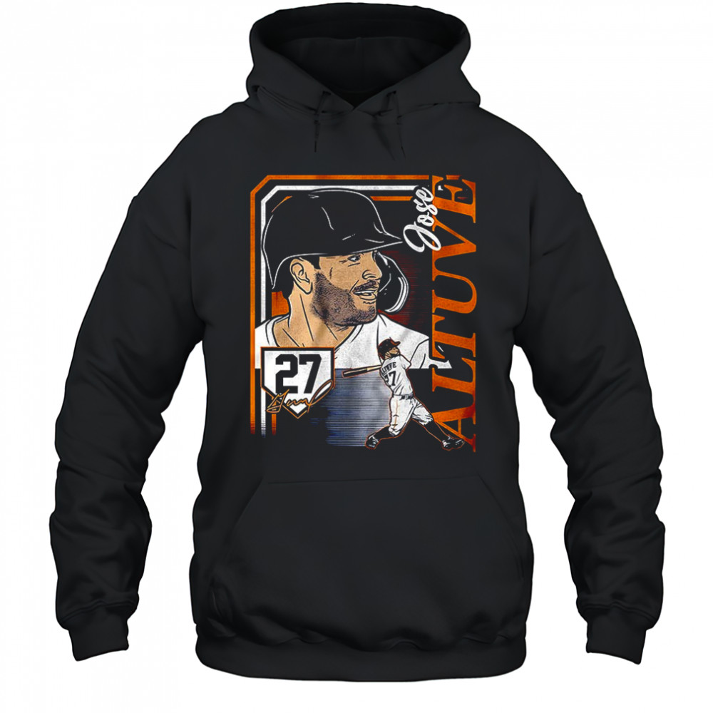 Jose Altuve Houston Astros MLB collage frame graphic shirt Hoodie