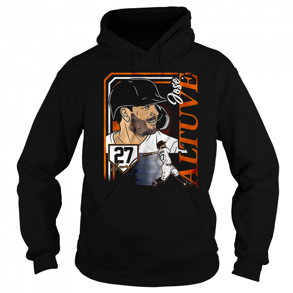 Jose Altuve Houston Astros MLB collage frame graphic shirt Sweatshirt