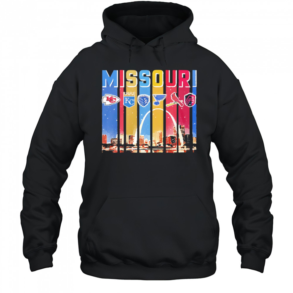Kansas City Chiefs Royals St. Louis Cardinals Blues Sport City Missouri shirt Hoodie