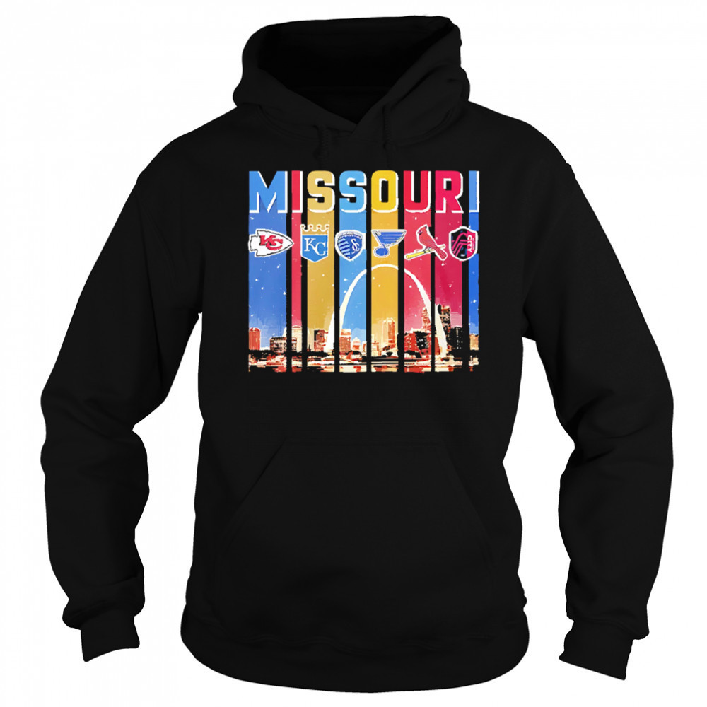Kansas City Chiefs Royals St. Louis Cardinals Blues Sport City Missouri shirt Sweatshirt
