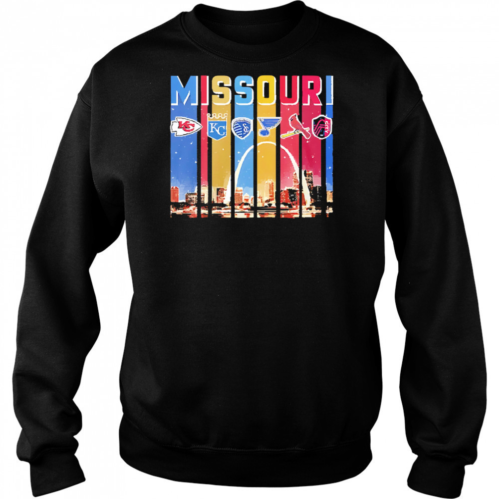 Kansas City Chiefs Royals St. Louis Cardinals Blues Sport City Missouri shirt Hoodie