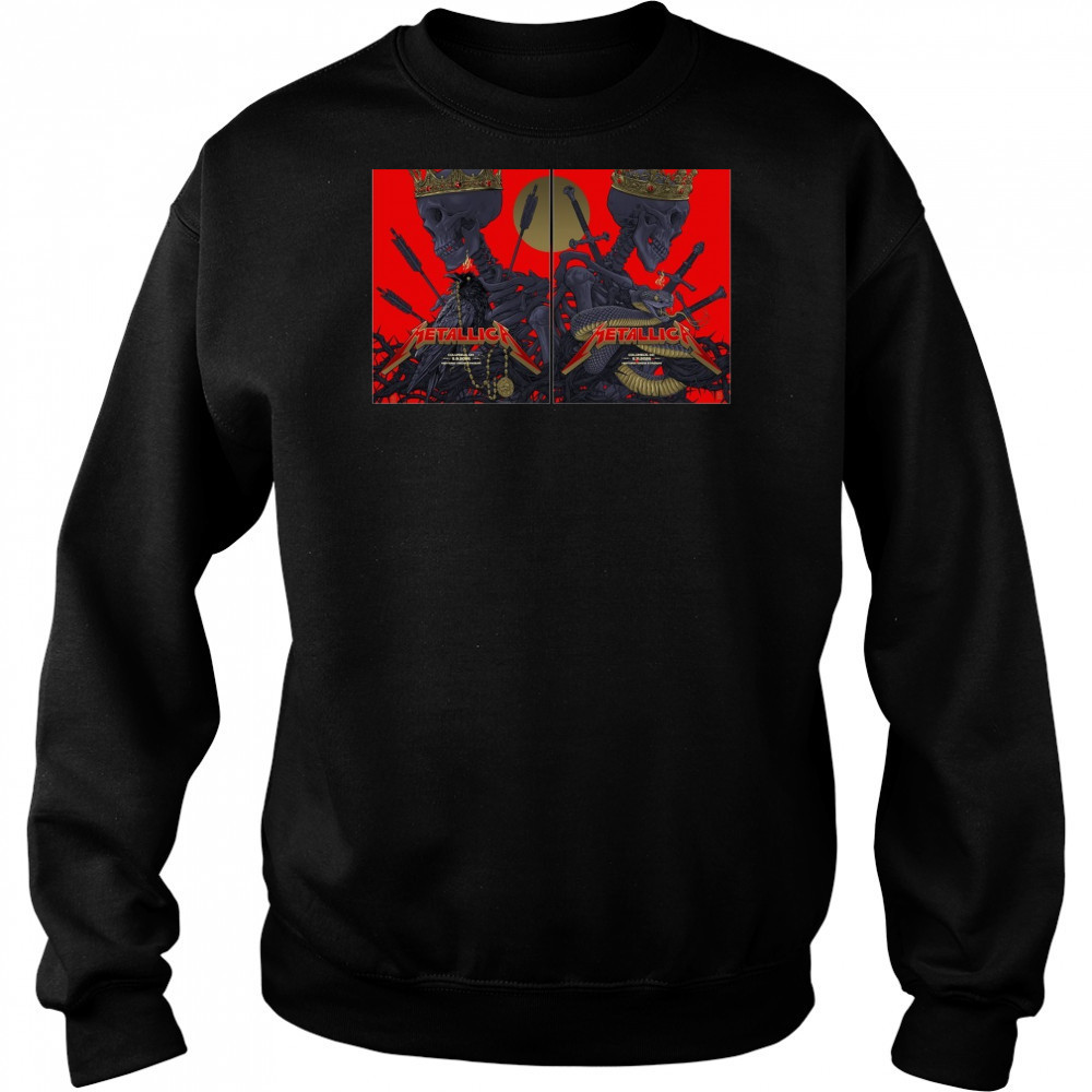 Metallica Columbus OH May 9 – 11 2025 Historic Crew Stadium Poster t-shirt Hoodie