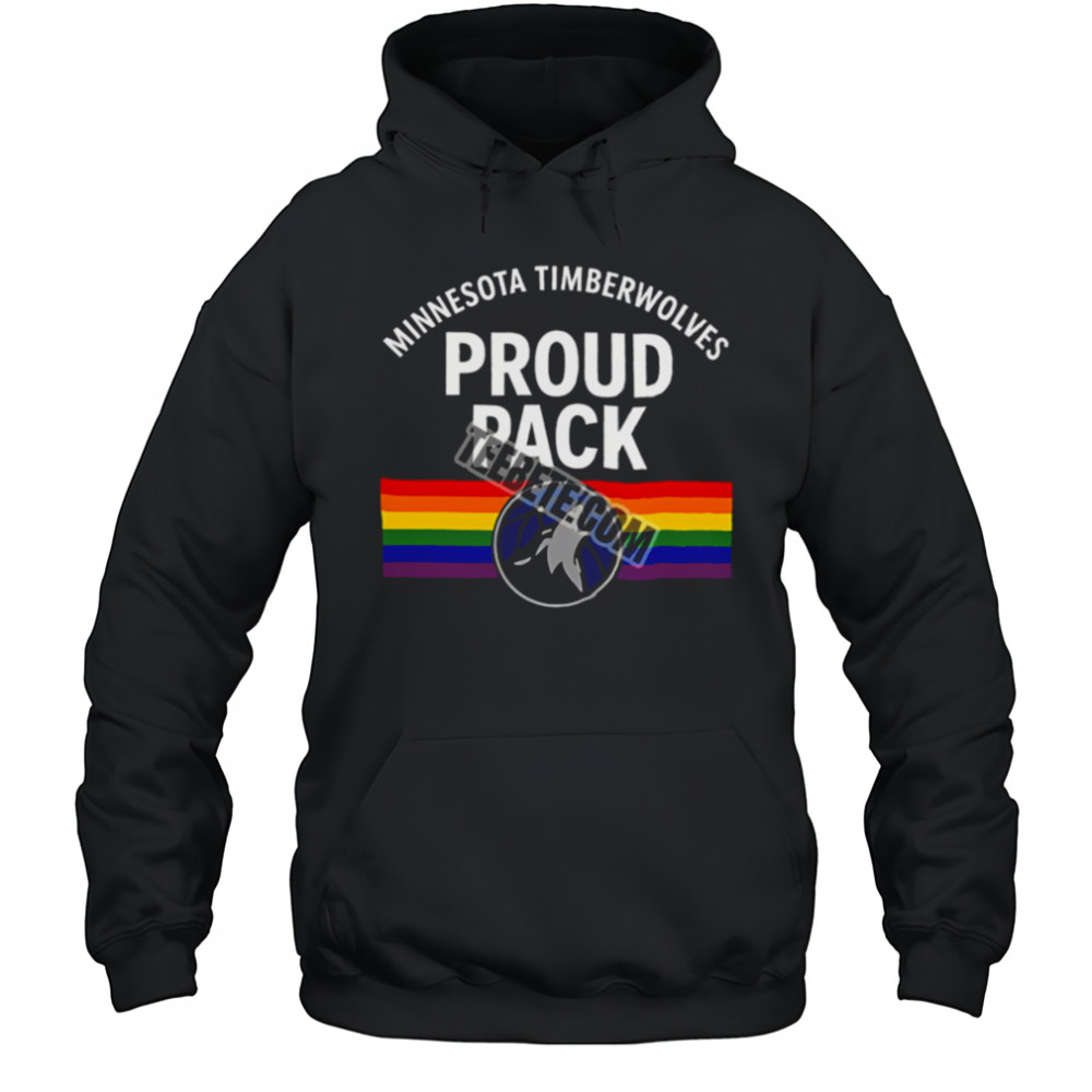 Minnesota Timberwolves Lgbt Pride Proud Pack Shirt Hoodie