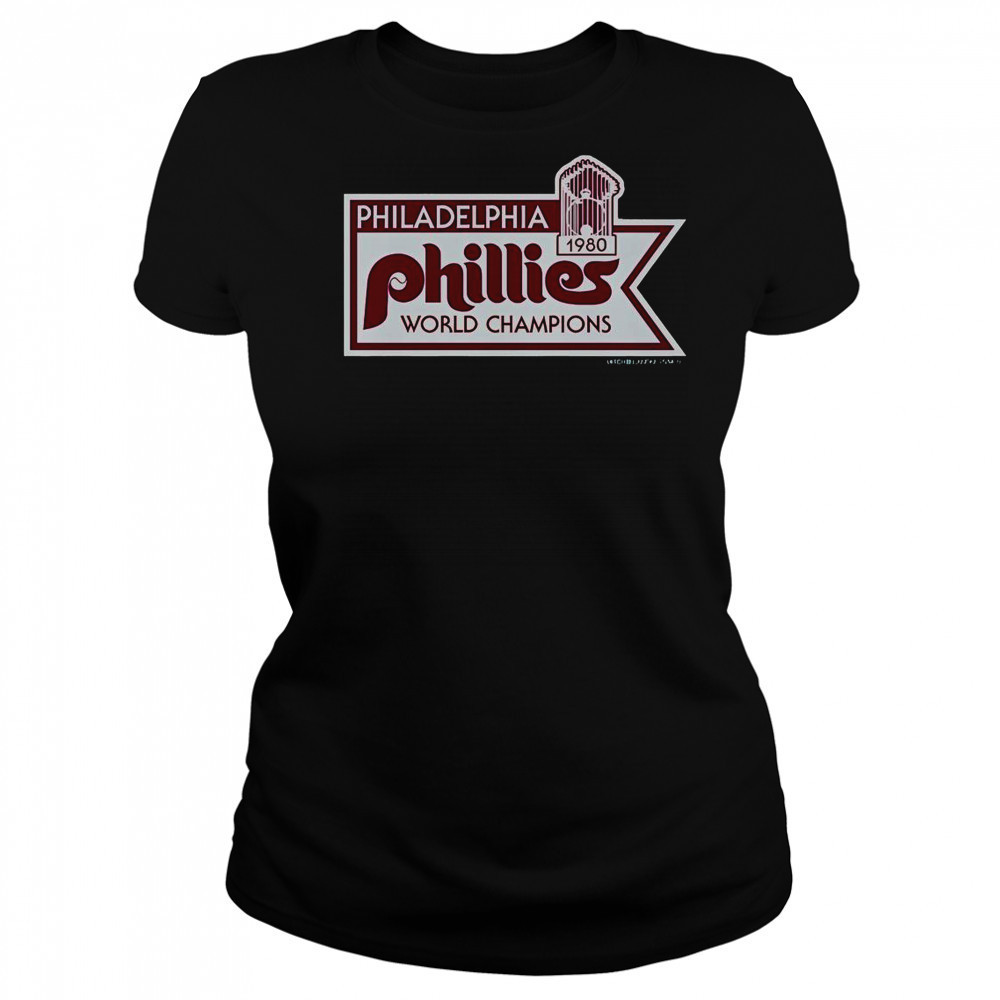 Mitchell & Ness Philadelphia Phillies 1980 World Champions T-Shirt Women's T-shirt
