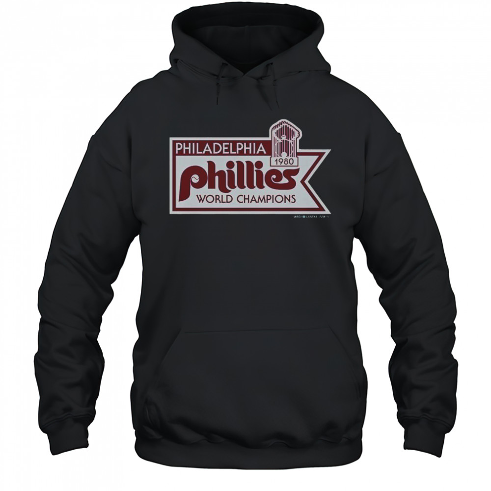 Mitchell & Ness Philadelphia Phillies 1980 World Champions T-Shirt Hoodie