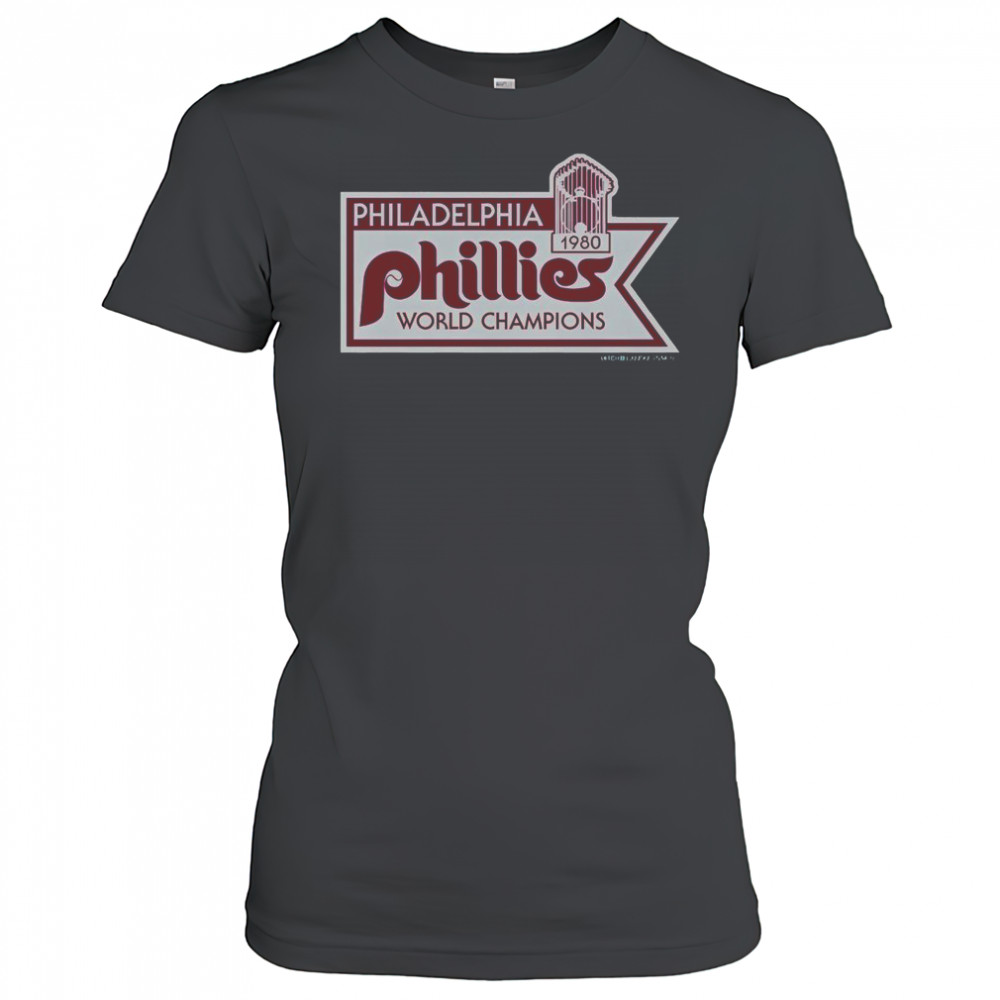 Mitchell & Ness Philadelphia Phillies 1980 World Champions T-Shirt Women's T-shirt