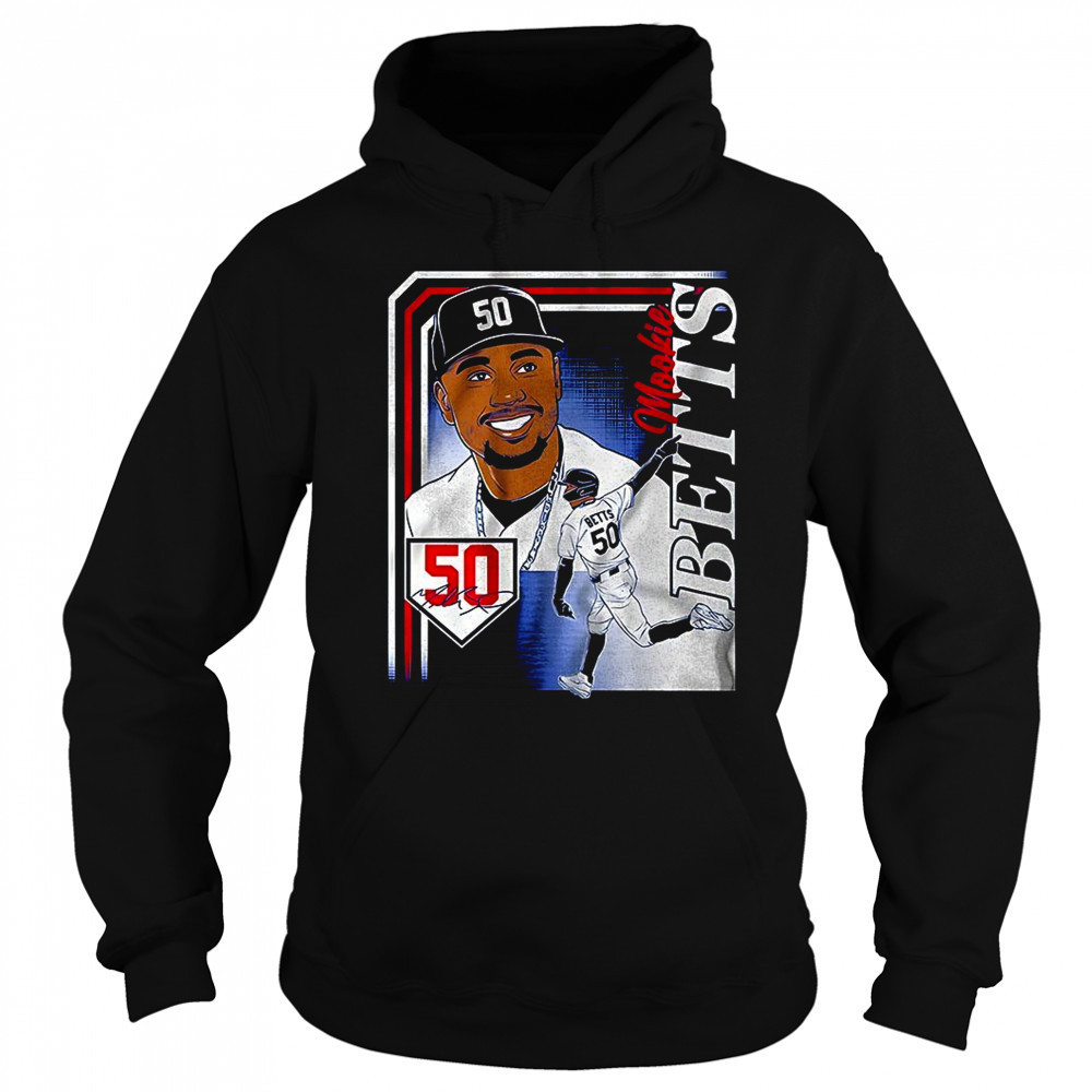 Mookie Betts Los Angeles Dodgers MLB collage frame graphic shirt Sweatshirt