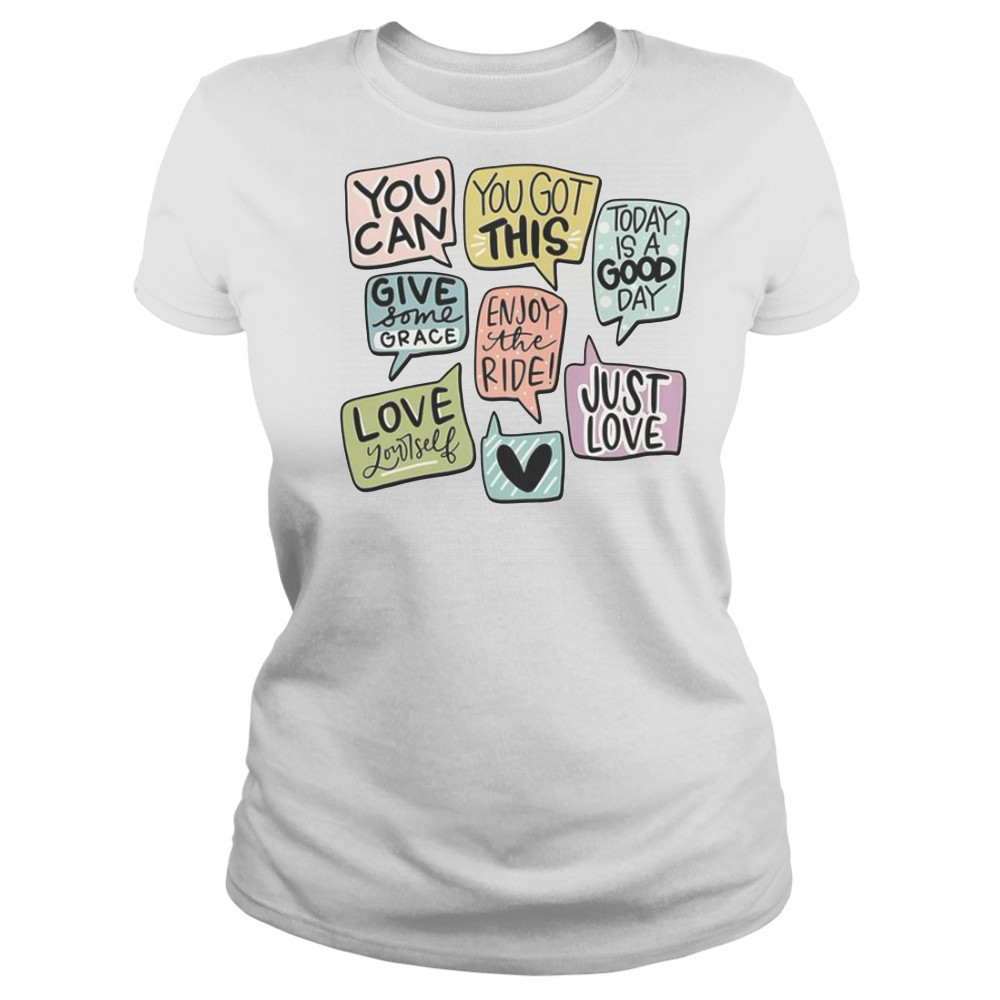 Motivational Speech Bubbles T-Shirt Women's T-shirt