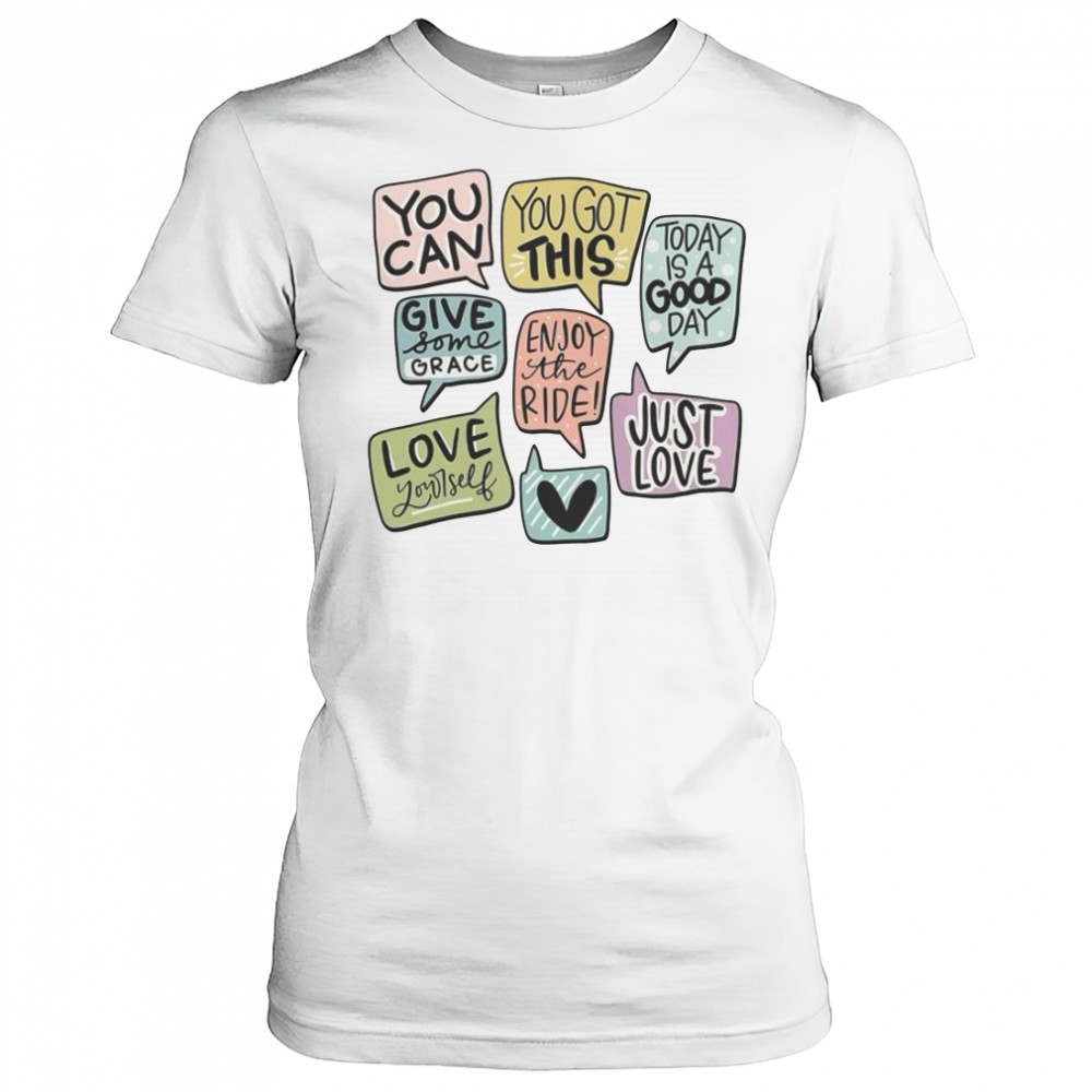 Motivational Speech Bubbles T-Shirt Women's T-shirt
