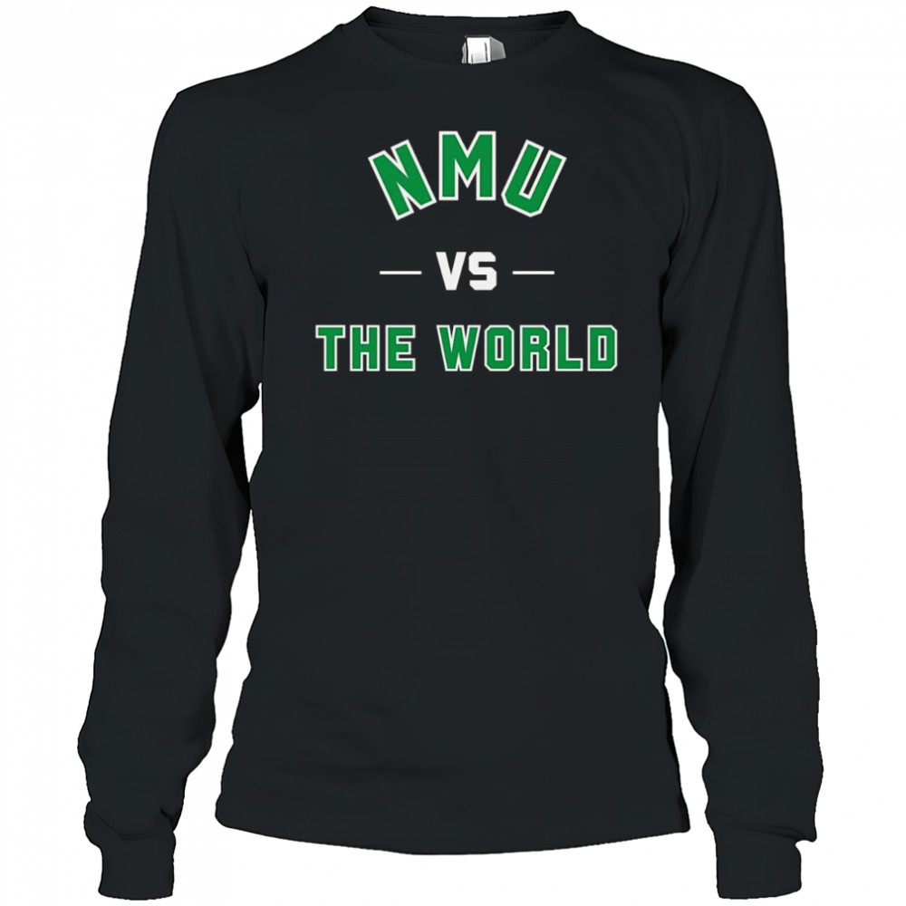NMU vs the world shirt Long Sleeved