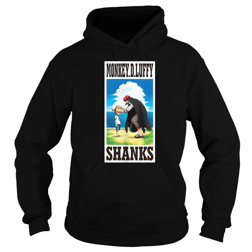 One Piece Monkey D Luffy shanks shirt Sweatshirt