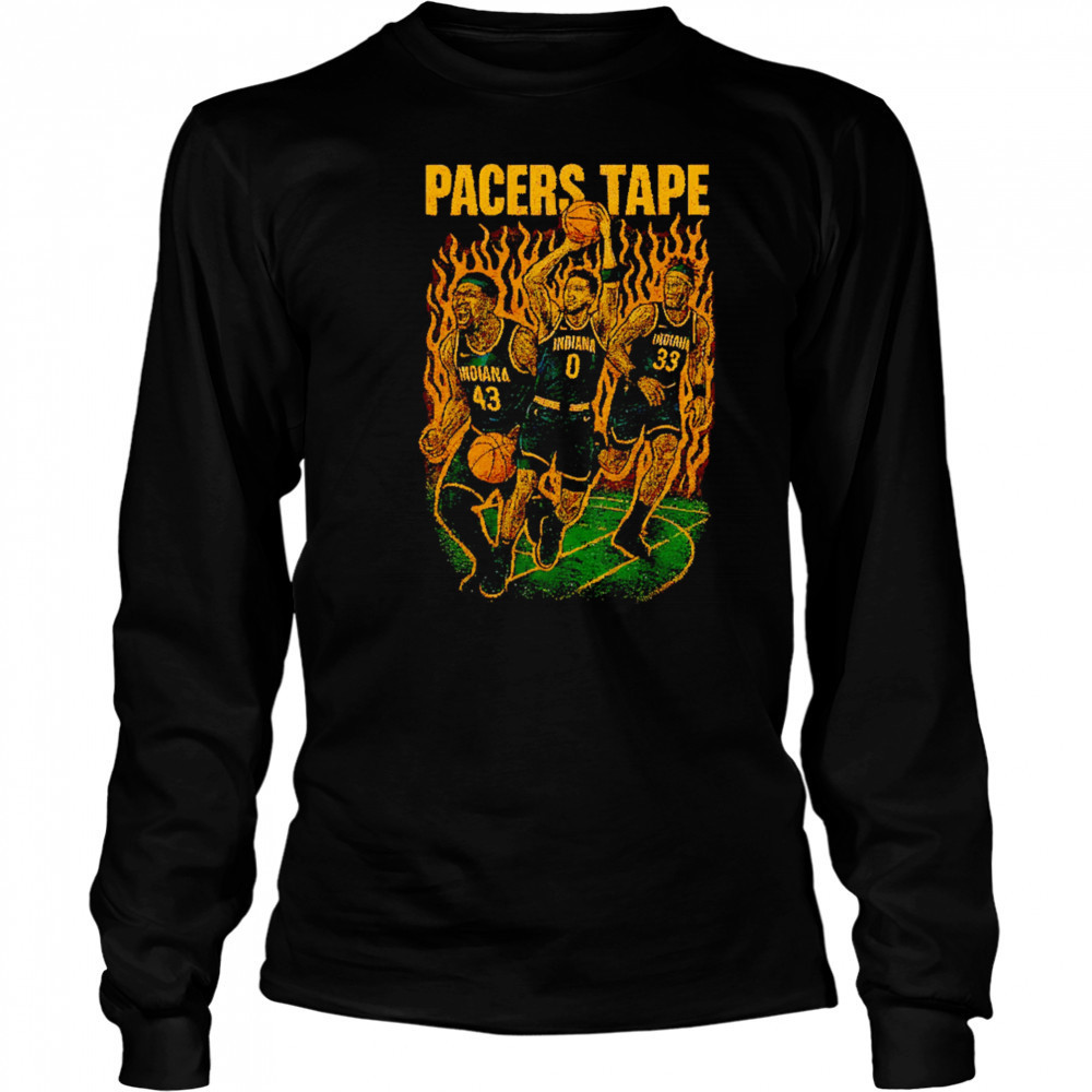 Pacers Tape Fastbreak heat shirt Long Sleeved