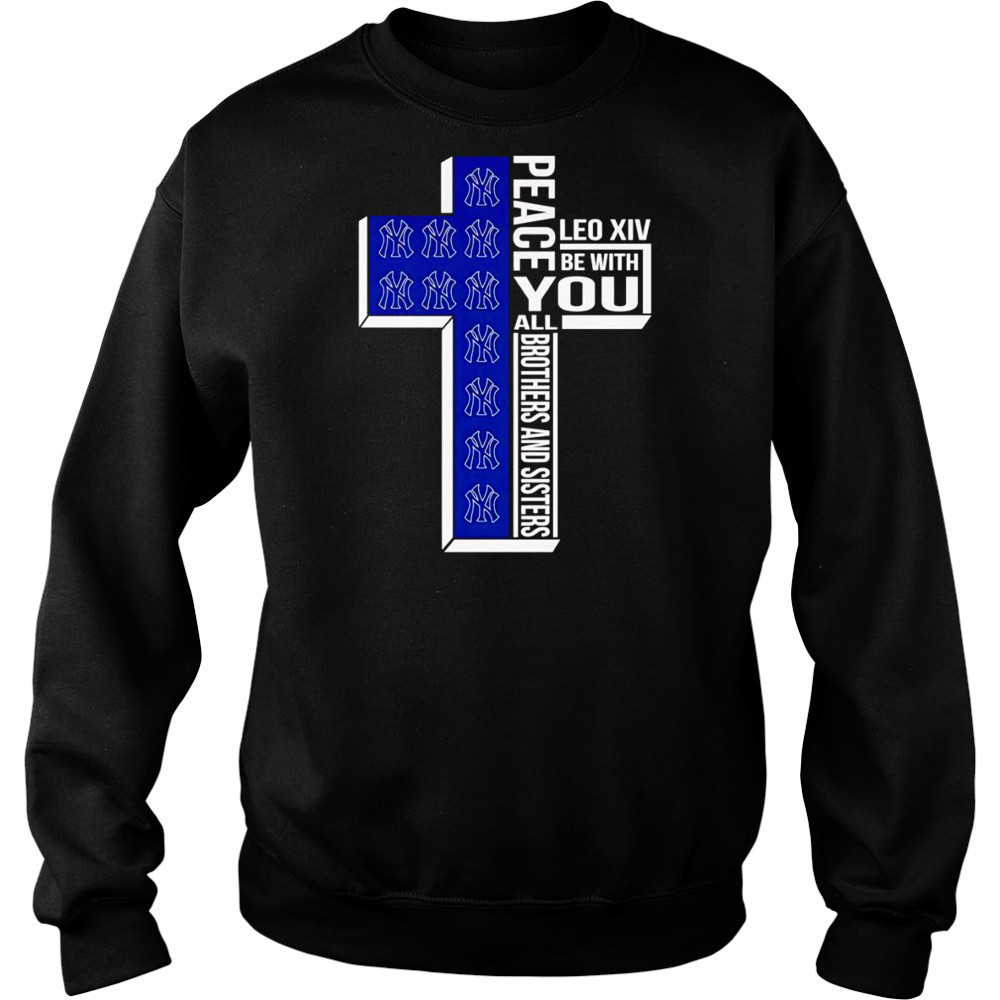 Peace Leo XIV be with you all brothers and sisters Los Angeles Dodgers shirt Hoodie