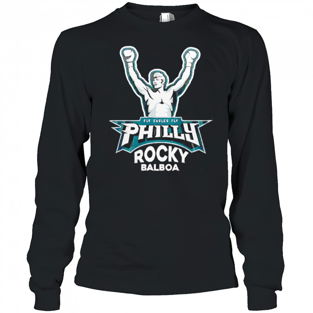 Philadelphia Eagles Rocky Balboa shirt Long Sleeved