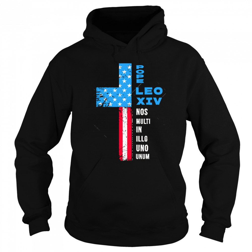 Pope Leo XIV American Flag Election Pontifex Pope Leo XIV shirt Sweatshirt