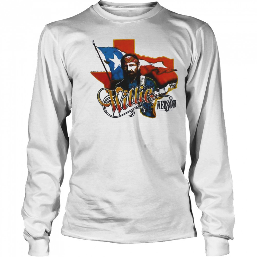 Post Malone wear 1984 Willie Nelson & Family Wrangler 2025 Special T Shirt Long Sleeved
