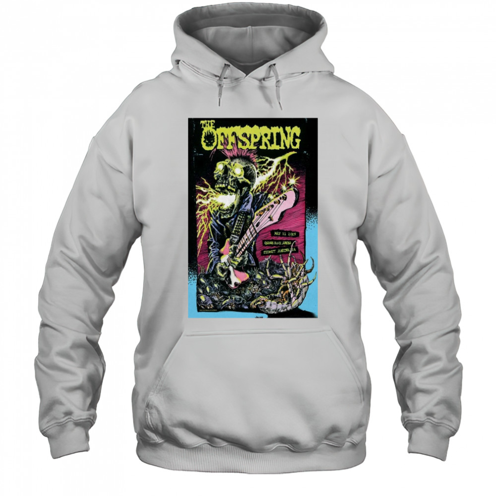 Poster The Offspring May 11 2025 Qudos Bank Arena Sydney Australia t-shirt Hoodie